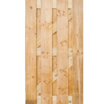 Rechtdeur breed de luxe 100x180 cm